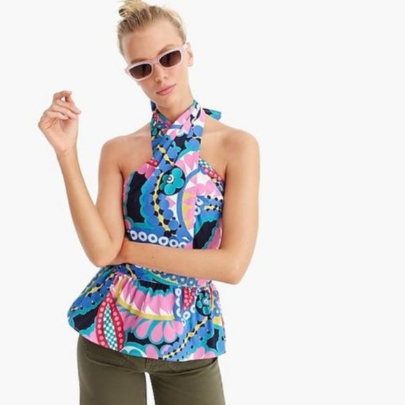 J. Crew Ratti halter top, size S - Picture 2 of 9